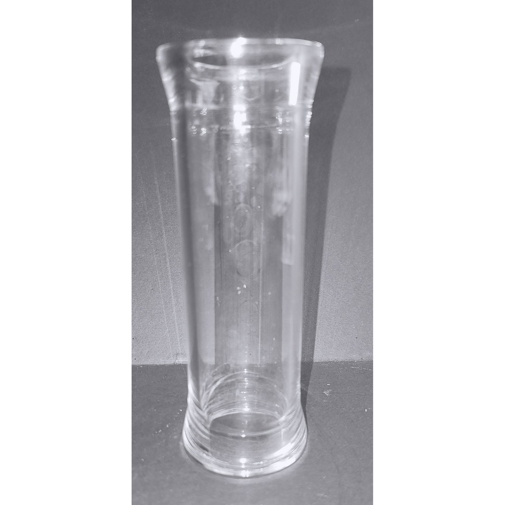 Vintage Double Tough Glass Industrial Pipe STRAIGHT Lab Hardware